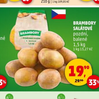 BRAMBORY SALÁTOVÉ