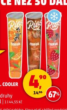 Zmrzlina Cooler Rios různé druhy 110 ml