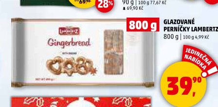 Glazované perníčky Lambertz 800 g