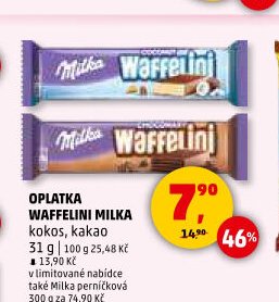 Oplatka Waffelini Milka