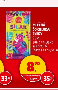 Mléčná čokoláda Enjoy