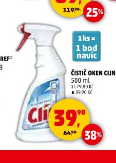 Čistič Oken Clin