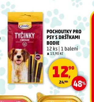 Pochoutky pro psy s dršťkami Bodie