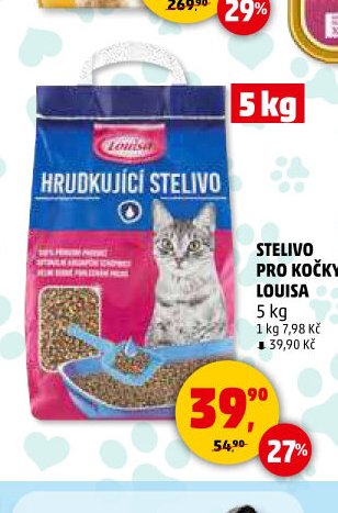 Stelivo pro kočky Louisa