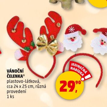 VÁNOČNÍ ČELENKA