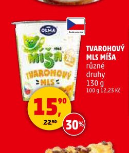 Tvarohový mls Míša