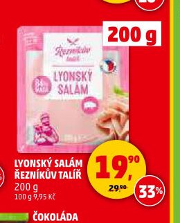 Lyonský salám Řezníkův talíř