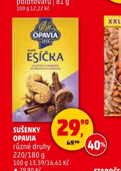 Sušenky Opavia