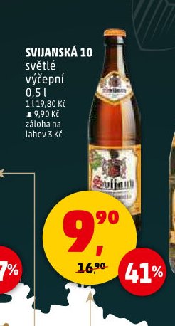 SVIJANSKÁ 10 světlé výčepní