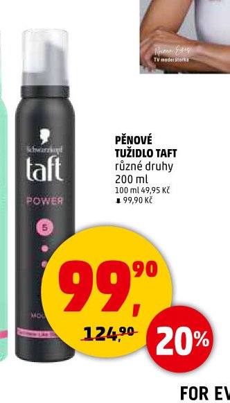 Pěnové tužidlo Taft různé druhy 200 ml