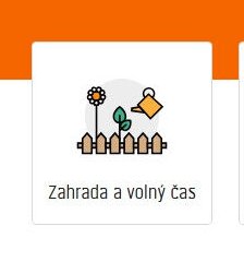 Zahrada a volný čas