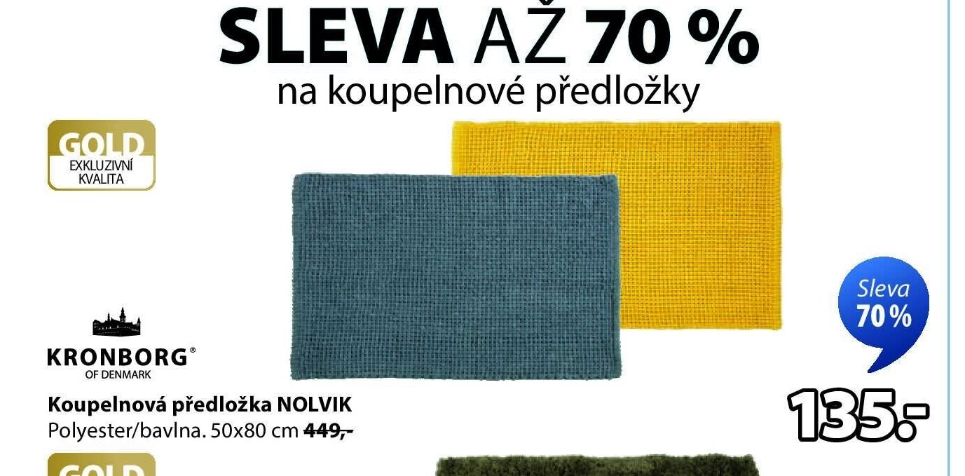 Koupelnová předložka NOLVIK