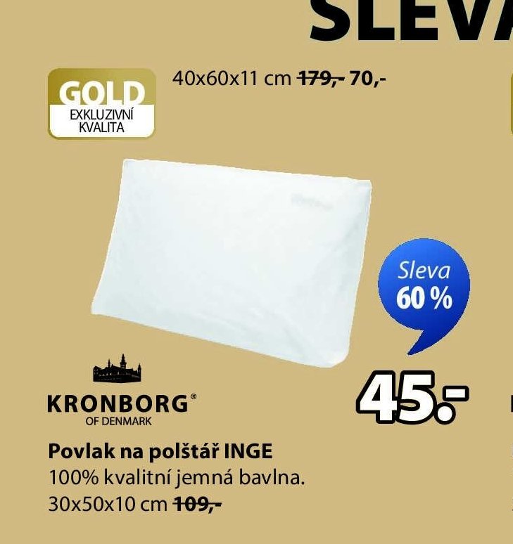 Povlak na polštář INGE