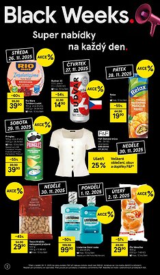 aktuální leták Tesco 26.11.2025-2.12.2025