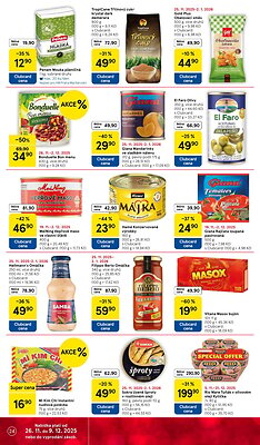aktuální leták Tesco 26.11.2025-2.12.2025