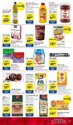 aktuální leták Tesco 26.11.2025-2.12.2025