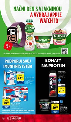 aktuální leták Tesco 26.11.2025-2.12.2025