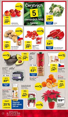aktuální leták Tesco 26.11.2025-2.12.2025