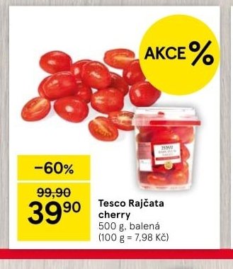 Tesco Rajčata cherry