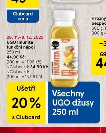 UGO Imunita funkční nápoj