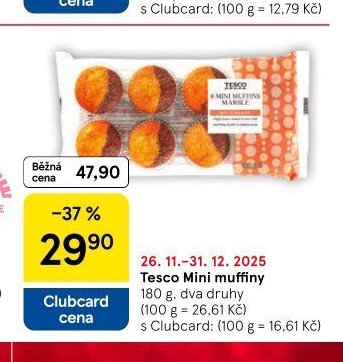 Tesco Mini muffiny