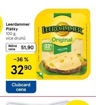 Leerdammer Plátky
