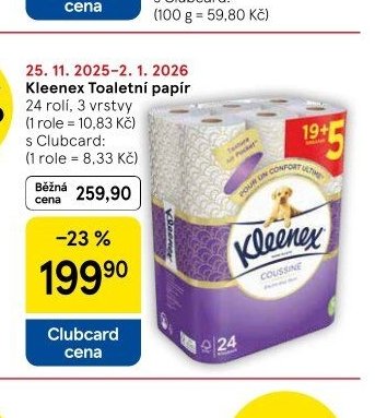 Kleenex Toaletní papír