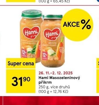Hami Masozeleninový příkrm