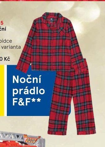 F&F Dětské vánoční pyžamo