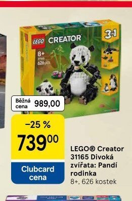 LEGO Creator 31165 Divoká zvířata: Pandí rodinka
