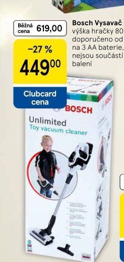 Bosch Vysavač dětský