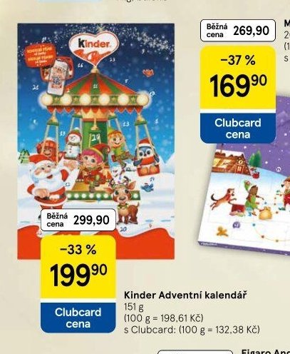 Kinder Adventní kalendář