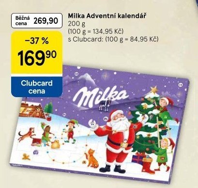 Milka Adventní kalendář