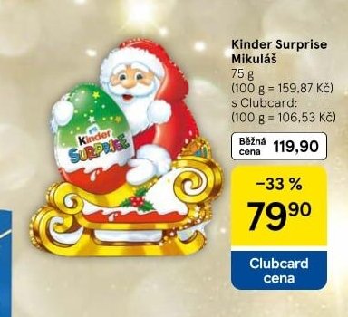 Kinder Surprise Mikuláš