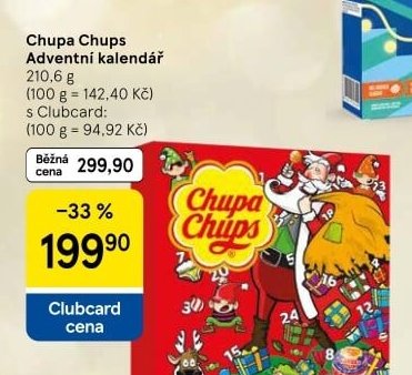 Chupa Chups Adventní kalendář