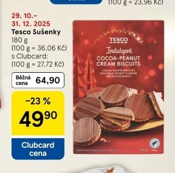 Tesco Sušenky