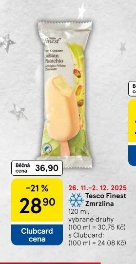 Tesco Finest Zmrzlina 120 ml