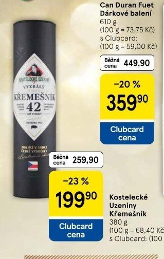 Kostelecké Uzeniny Křemešník
