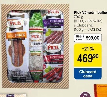 Pick Vánoční balíček