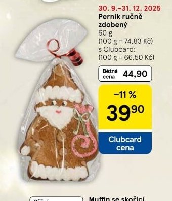 Perník ručně zdobený