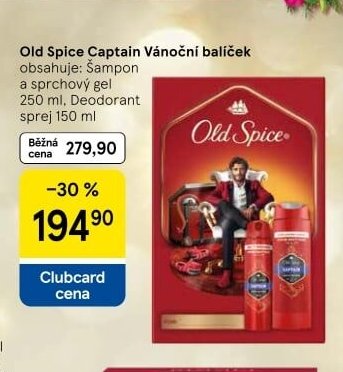 Old Spice Captain Vánoční balíček