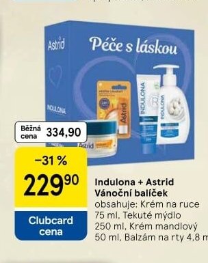 Indulona + Astrid Vánoční balíček