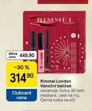 Rimmel London Vánoční balíček