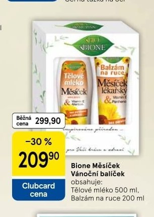 Bione Měsíček Vánoční balíček