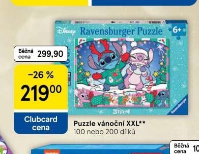Puzzle vánoční XXL