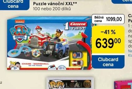 Carrera Paw Patrol Autodráha