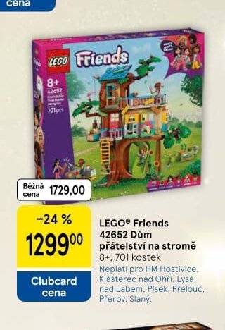 LEGO Friends 42652 Dům přátelství na stromě