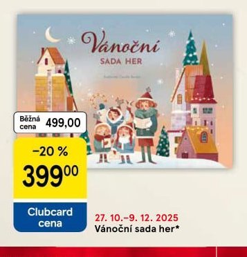 Vánoční sada her