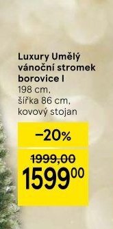 Luxury Umělý vánoční stromek borovice I