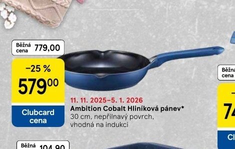 Ambition Cobalt Hliníková pánev